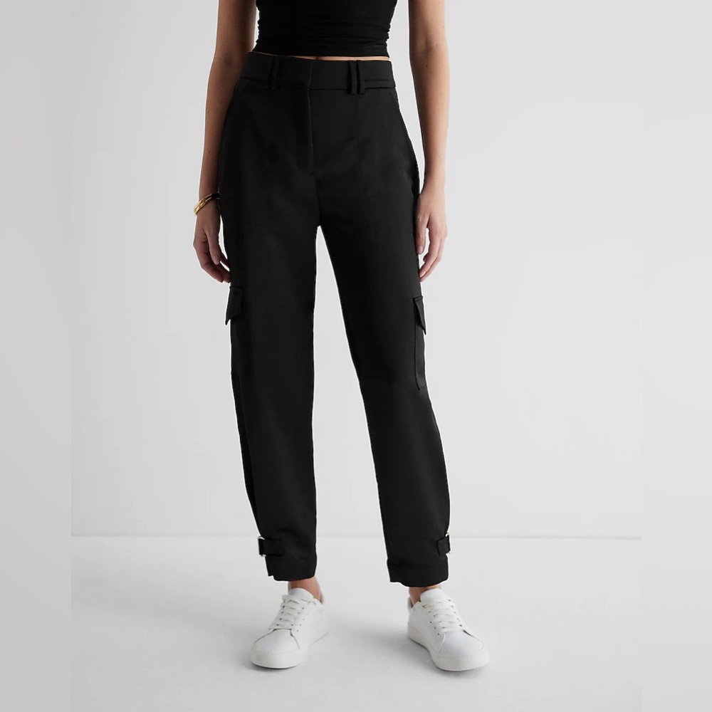 EXPRESS Silk Cargo Pants